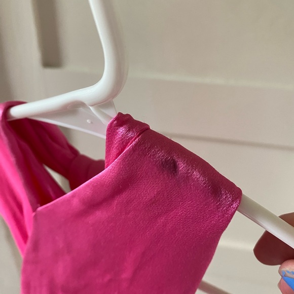 Pink cross-cross top - Picture 4 of 4